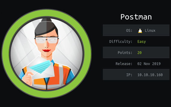 HackTheBox - Postman thumbnail