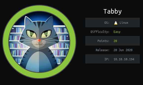 HackTheBox - Tabby thumbnail