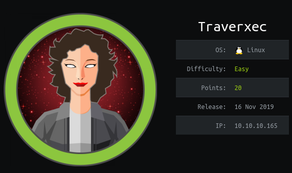 HackTheBox - Traverxec thumbnail